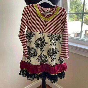 GIRLS DRESS HEATHER HILL NEW SIZE 150 FALL READY!